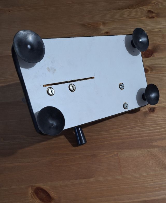 Máquina manual de cortar fiambres años 60