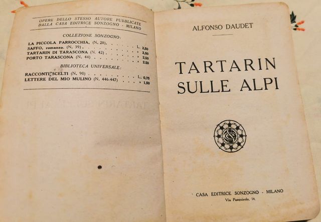 Tartarin sulle Alpi di Alfonso Daudet 