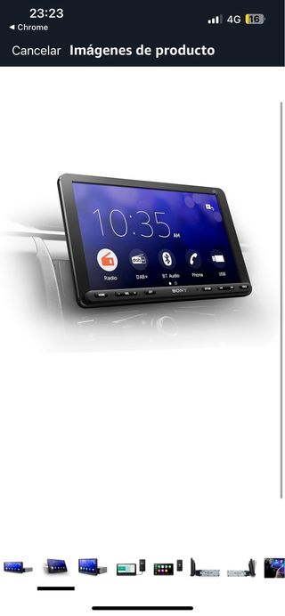 pantalla sony coche