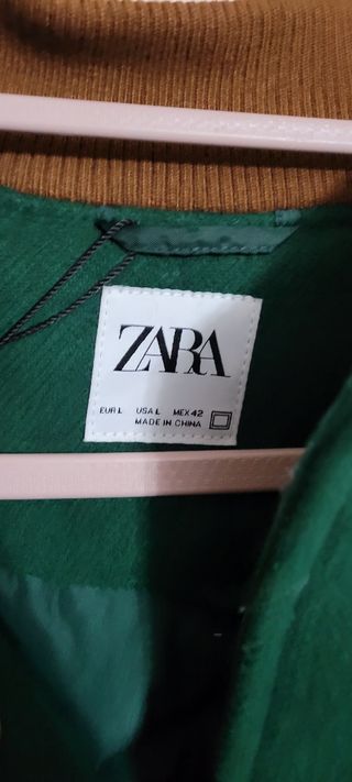 Chaqueta estilo universitaria