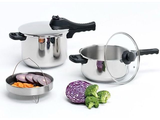 Set de ollas a presion