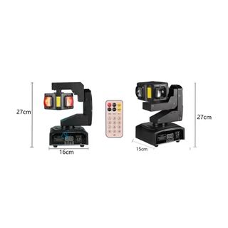 Cabeza Móvil Giratoria Beam, laser y flash 5 en 1