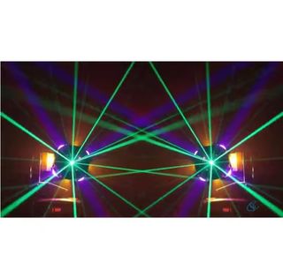 Cabeza Móvil Giratoria Beam, laser y flash 5 en 1