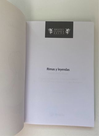 Rimas y leyendas (Biblioteca Clasica) (Spanish ...