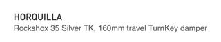 Horquilla Rock Shox