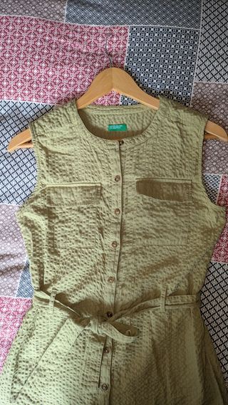 Mono pantalón largo Benetton, color pist