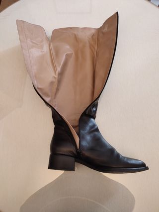 BOTAS ALTAS TACÓN MUJER WONDERS 