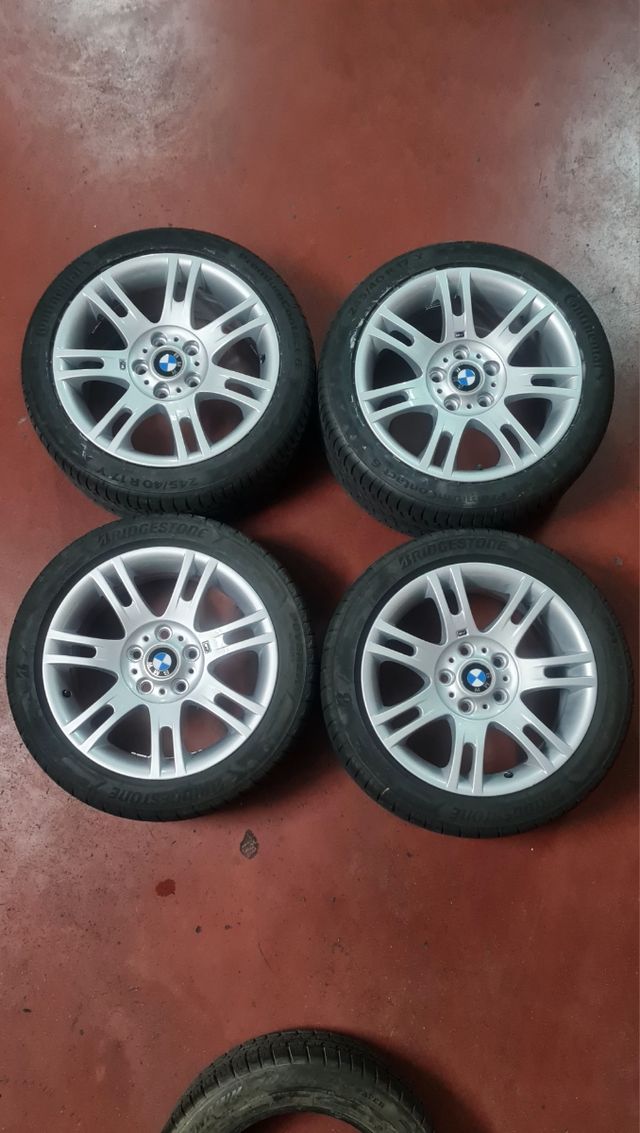 Llantas 17 bmw e46 compact pack m con neumáticos