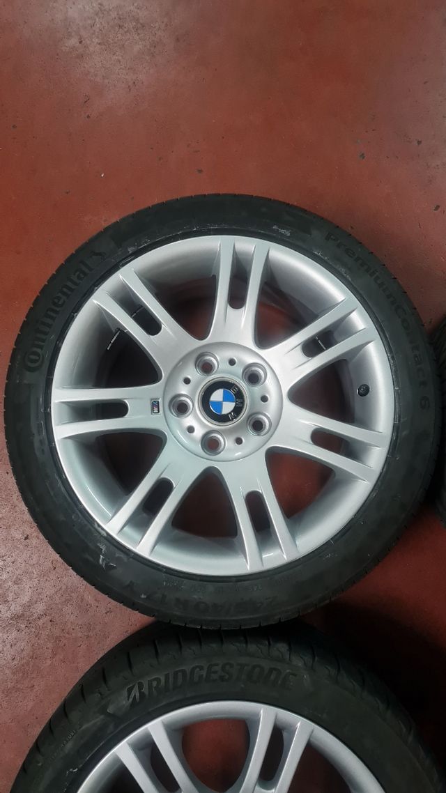 Llantas 17 bmw e46 compact pack m con neumáticos