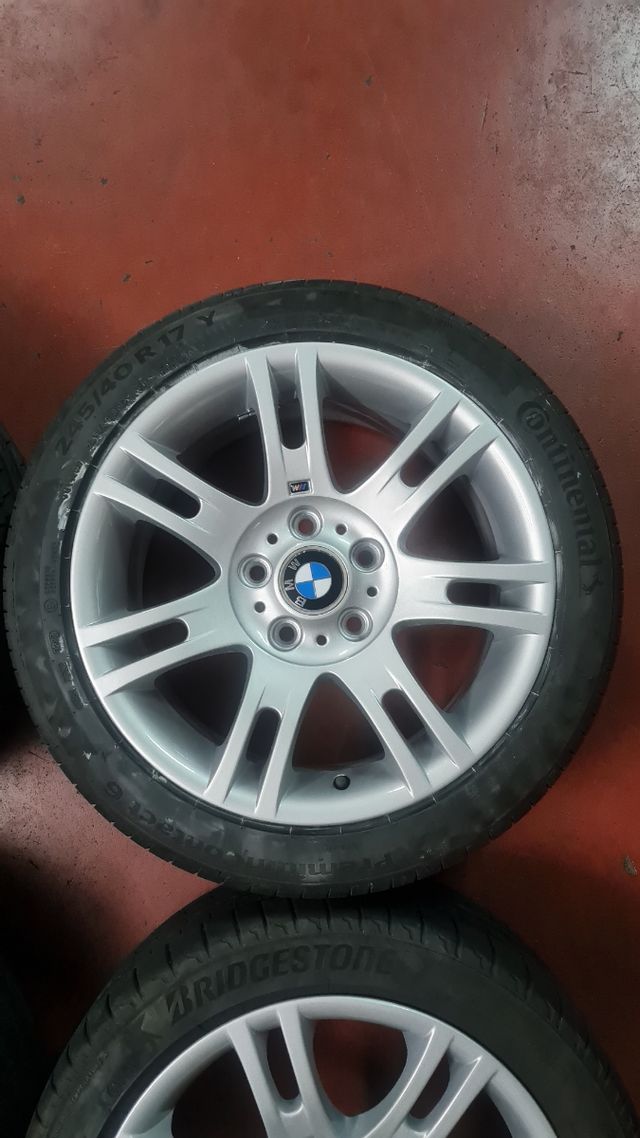 Llantas 17 bmw e46 compact pack m con neumáticos