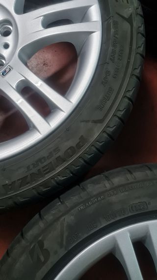 Llantas 17 bmw e46 compact pack m con neumáticos