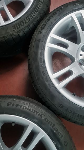 Llantas 17 bmw e46 compact pack m con neumáticos