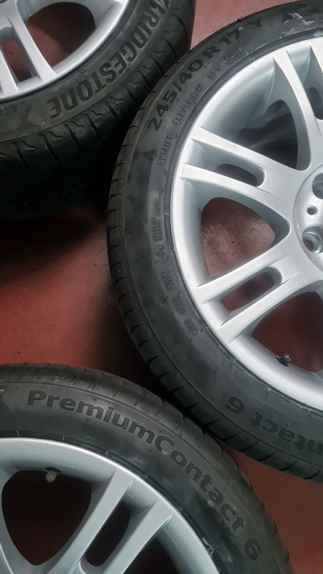 Llantas 17 bmw e46 compact pack m con neumáticos