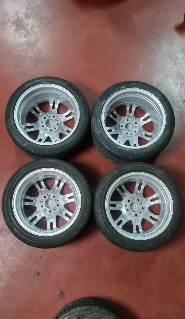 Llantas 17 bmw e46 compact pack m con neumáticos