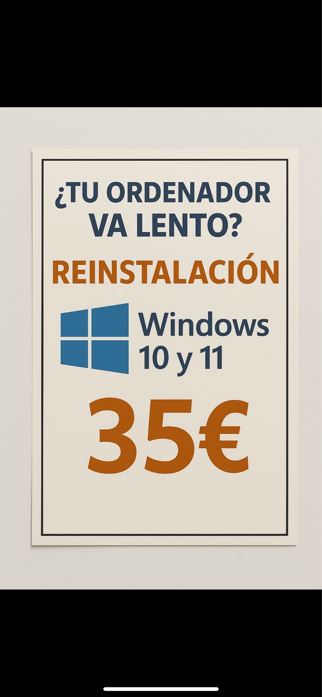 Instalacion windows 10 o 11 en tan solo una hora