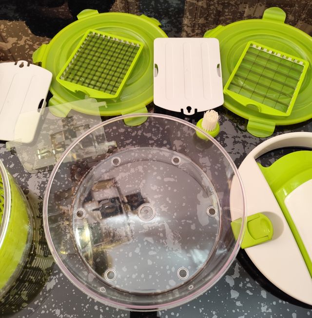 Centrifugadora cortadora verduras 