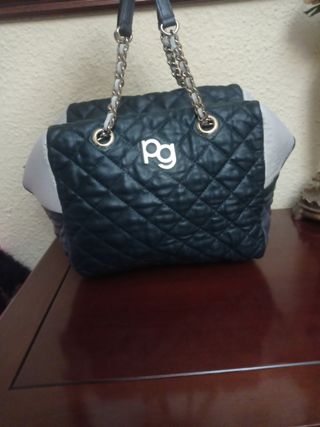 Bolso de piel de Purificación García ver