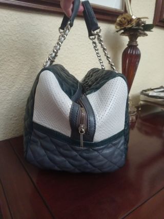 Bolso de piel de Purificación García ver