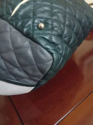 Bolso de piel de Purificación García ver