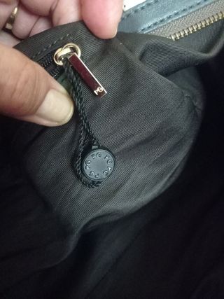 Bolso de piel de Purificación García ver