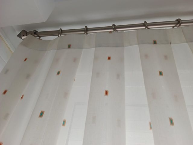 Juego 2 cortinas y barra