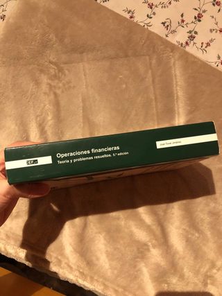 Operaciones financieras. Teoría y problemas res...