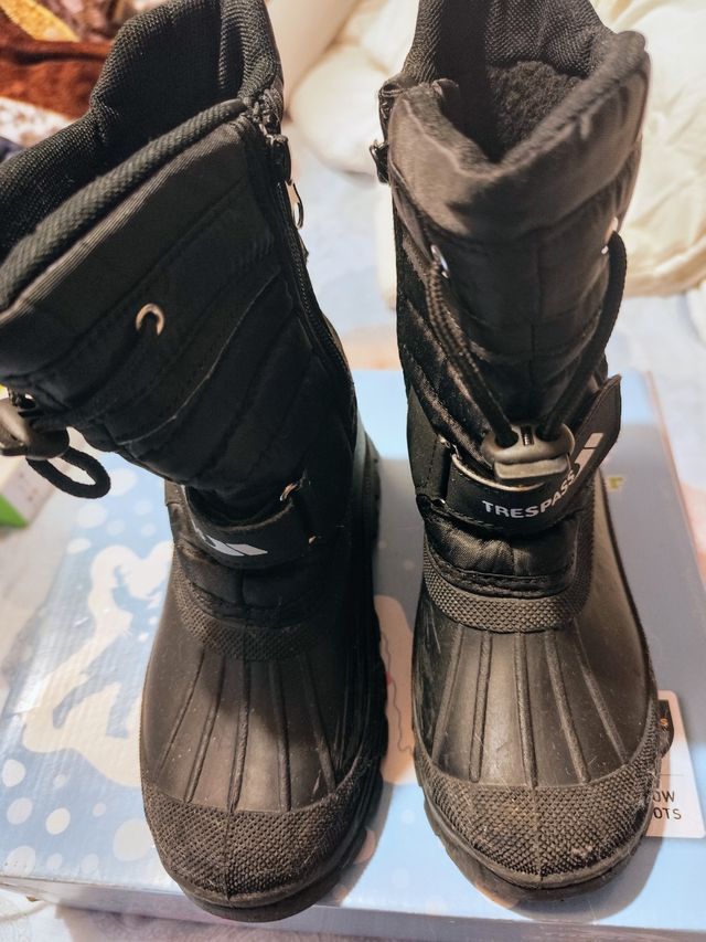 Botas nieve niño talla 32