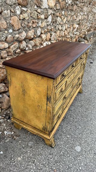 COMODA MOSTAZA VINTAGE