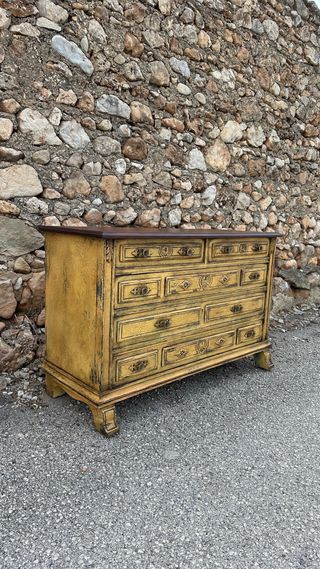 COMODA MOSTAZA VINTAGE