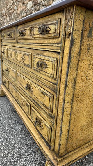 COMODA MOSTAZA VINTAGE