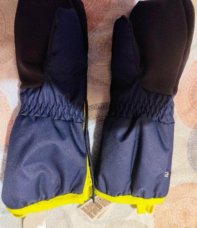 Guantes manopla con cremallera 5-6 años