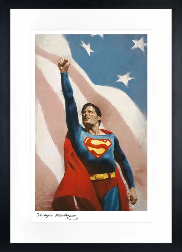 Litografía Superman DC Comics