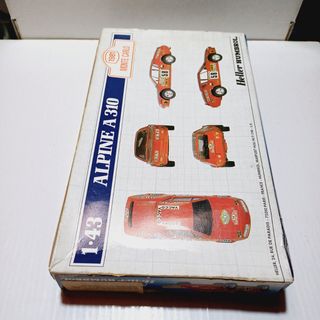 Maqueta Renault Alpine A 310 Rally Montecarlo 1981