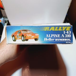 Maqueta Renault Alpine A 310 Rally Montecarlo 1981