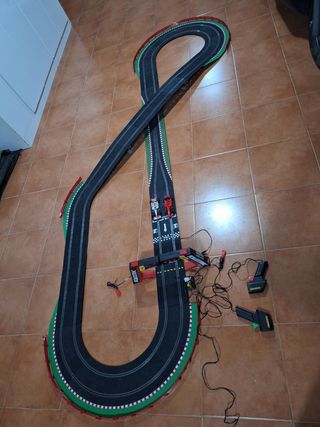 SCALEXTRIC C3 F-1 Cuentavueltas/Semáforo IMPECABLE