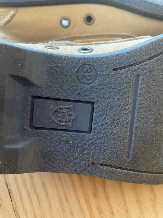 Naúticos beige niño talla 32