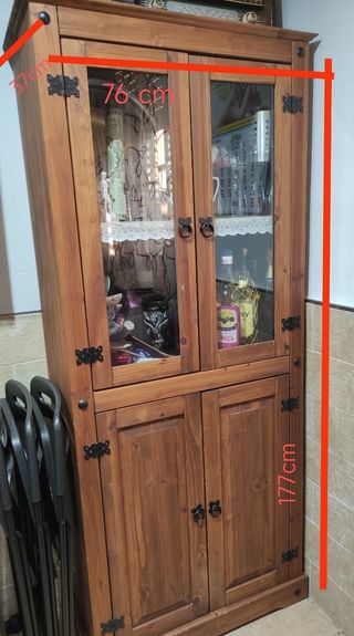 Composición salón rústico