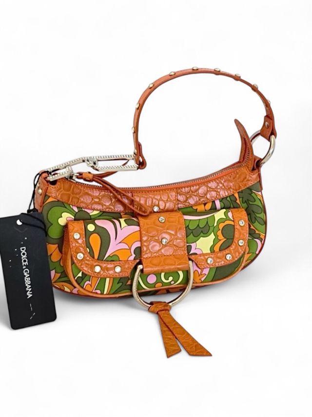 Dolce & Gabbana Borsa Vintage Multicolor vintage