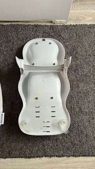 Cadeira de banho e almofada de posicionamento