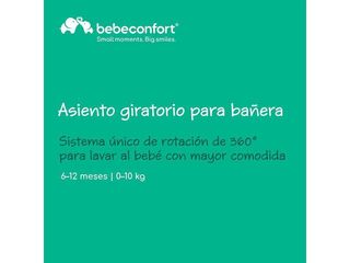 Asiento bañera bebe Bebeconfort