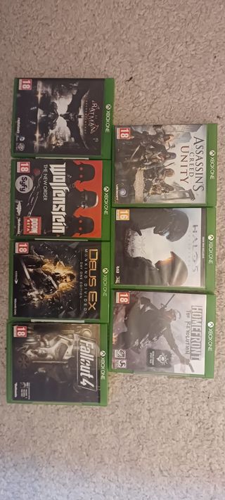 4 juegos xbox one