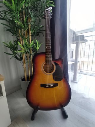 Guitarra acústica Fender Squier SA-105CE