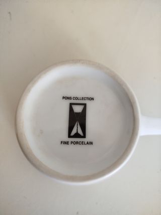 6 Tazas grandes de porcelana
