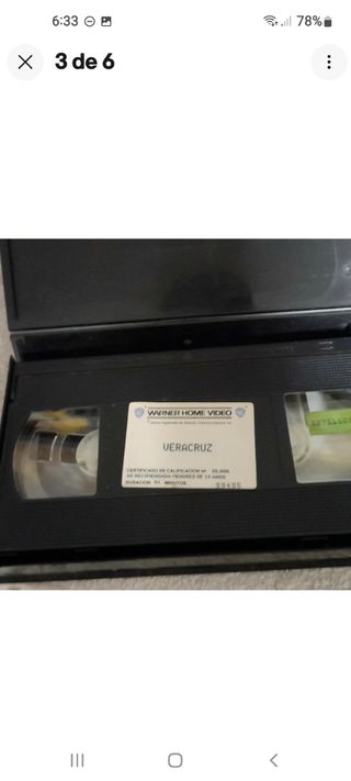 VHS WESTER VERACRUZ CLASICO
