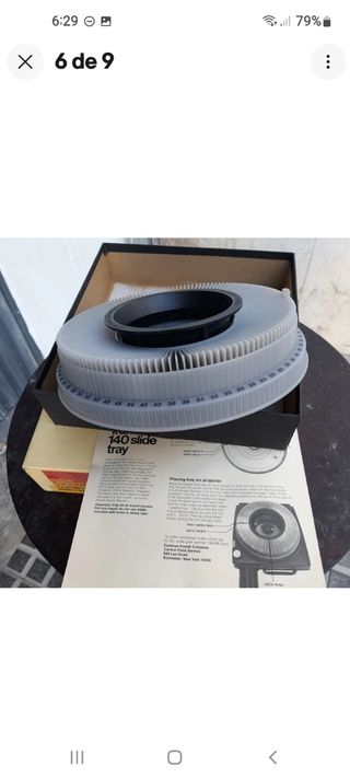 Cargador de proyector diapositivas