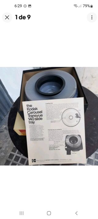 Cargador de proyector diapositivas