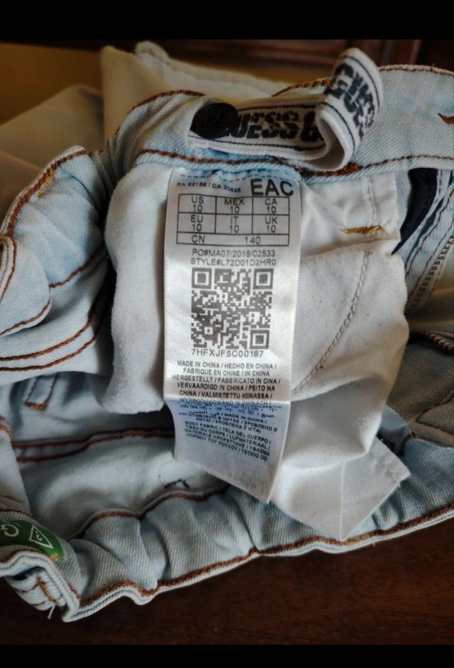 Calzoncini ragazzo guess