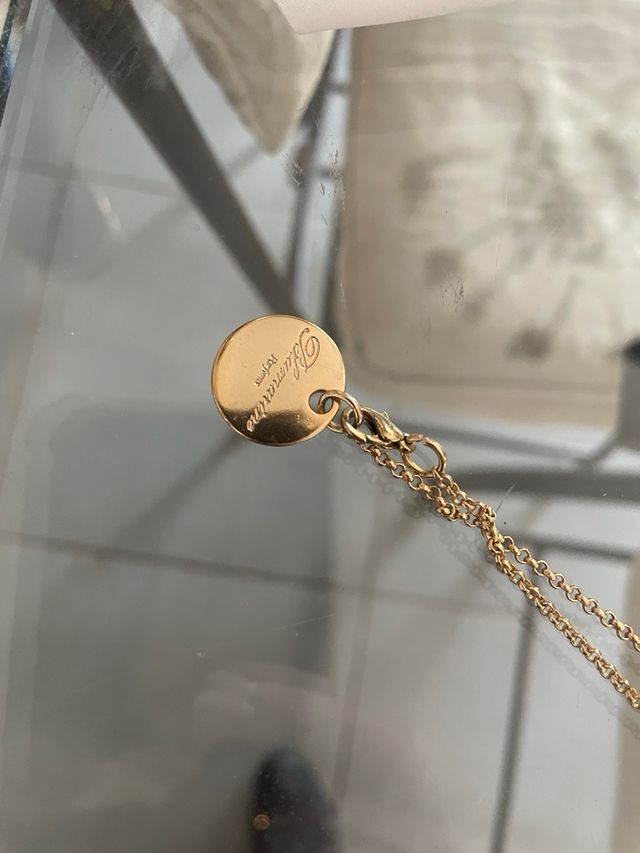 Blumarine collana vintage con corno