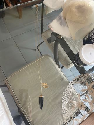 Blumarine collana vintage con corno