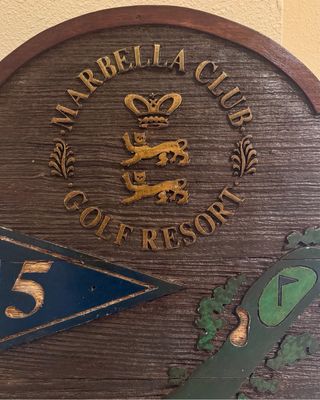 GOLF CLUB MARBELLA RESORT HOYO NUMERO 15-11 KILOS